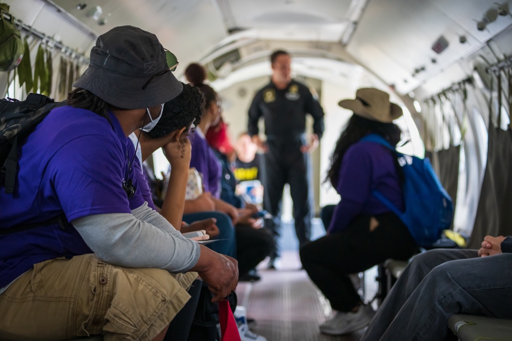 The U.S. Army Parachute Team hosts event for Month of the Military Child