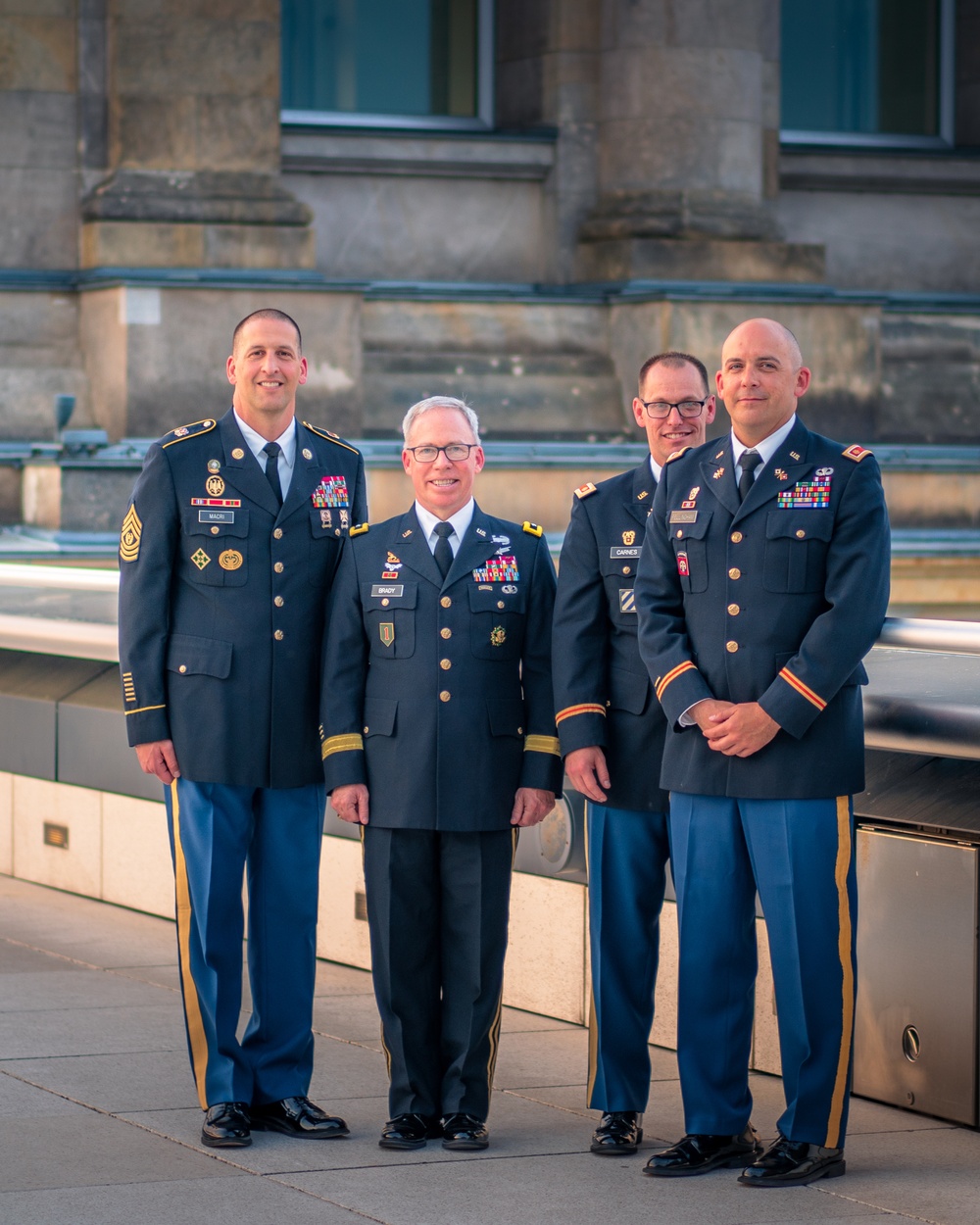 Maj. Gen. Brady speaks to German MPs on integrated air &amp; missile defense