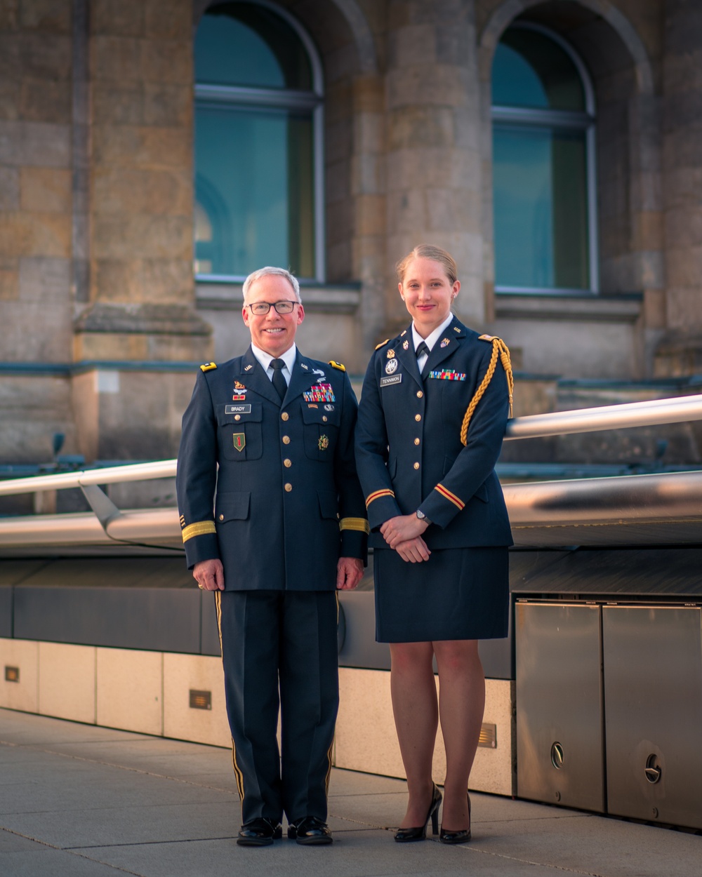 Maj. Gen. Brady speaks to German MPs on integrated air &amp; missile defense