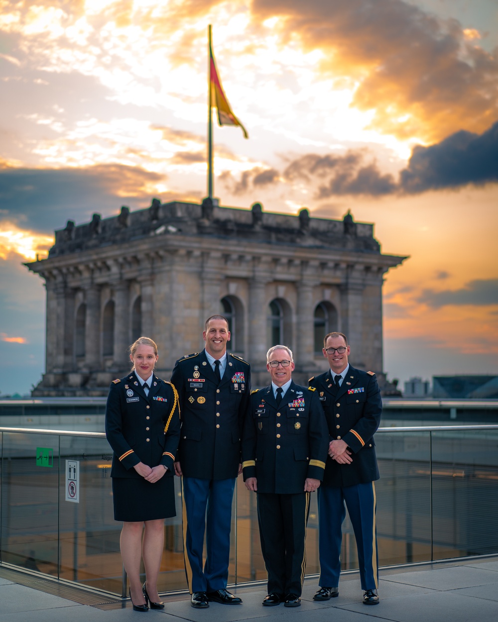 Maj. Gen. Brady speaks to German MPs on integrated air &amp; missile defense