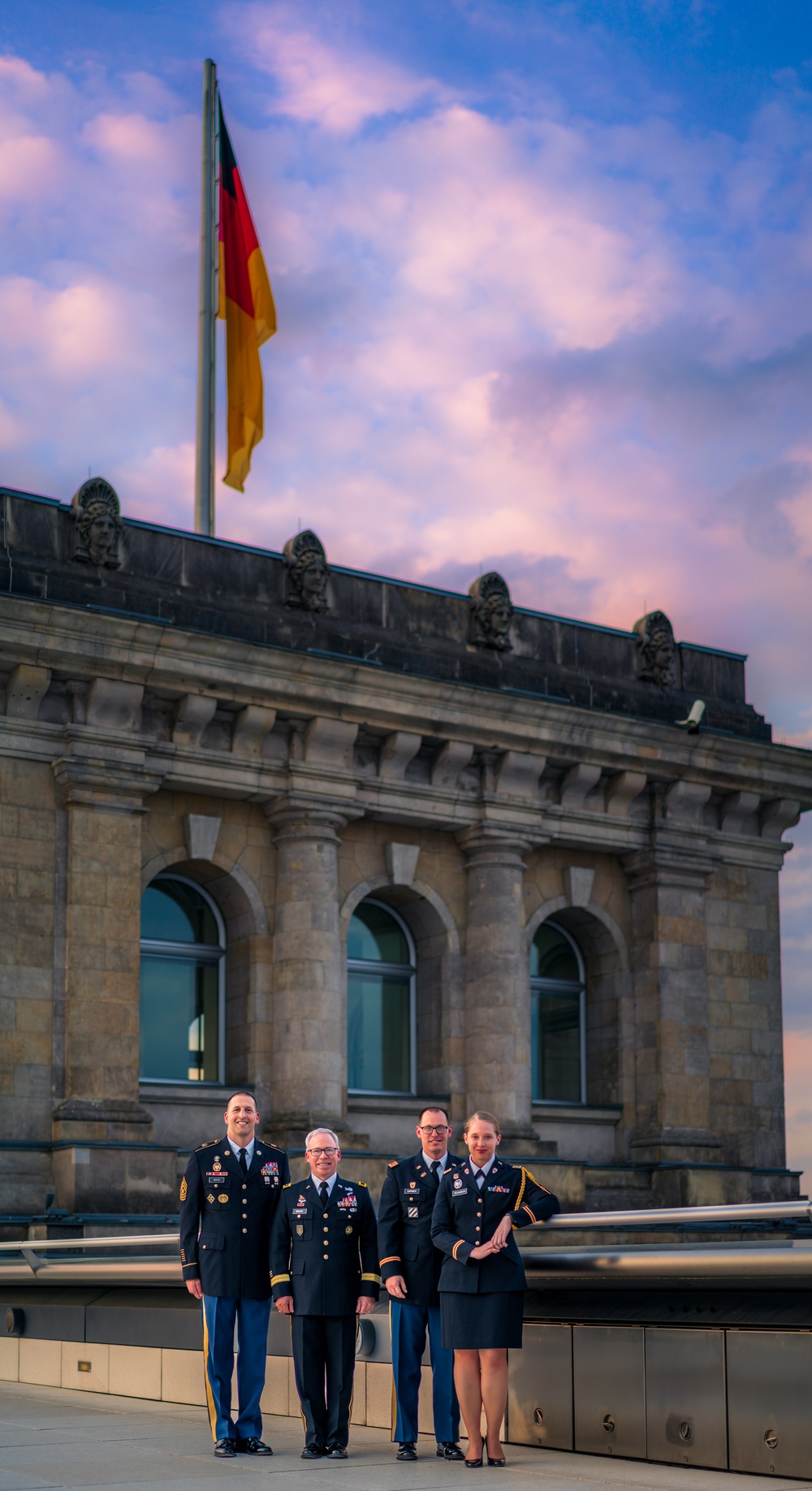 Maj. Gen. Brady speaks to German MPs on integrated air &amp; missile defense