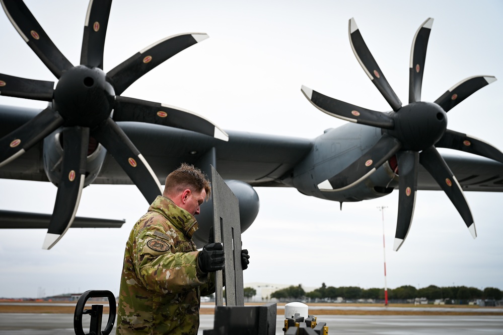 165th Airlift Wing  prepares to deploy logistical support; tactical airlift package in support of U.S. Air Forces Europe