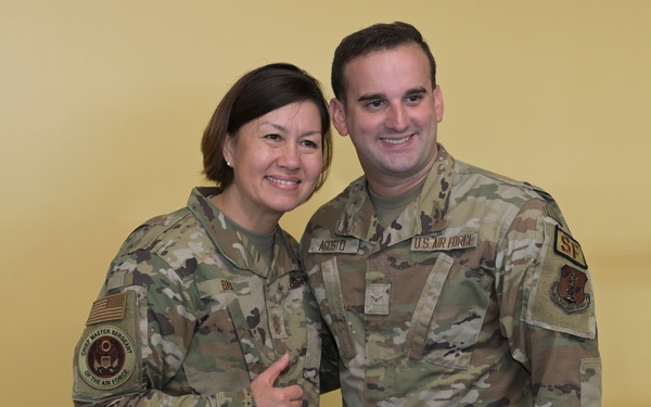 CMSAF JoAnne S. Bass visits 156th Wing