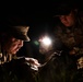 Night Land Navigation Day 2 at the 2022 Spc. Hilda I. Clayton Best Combat Camera Competition