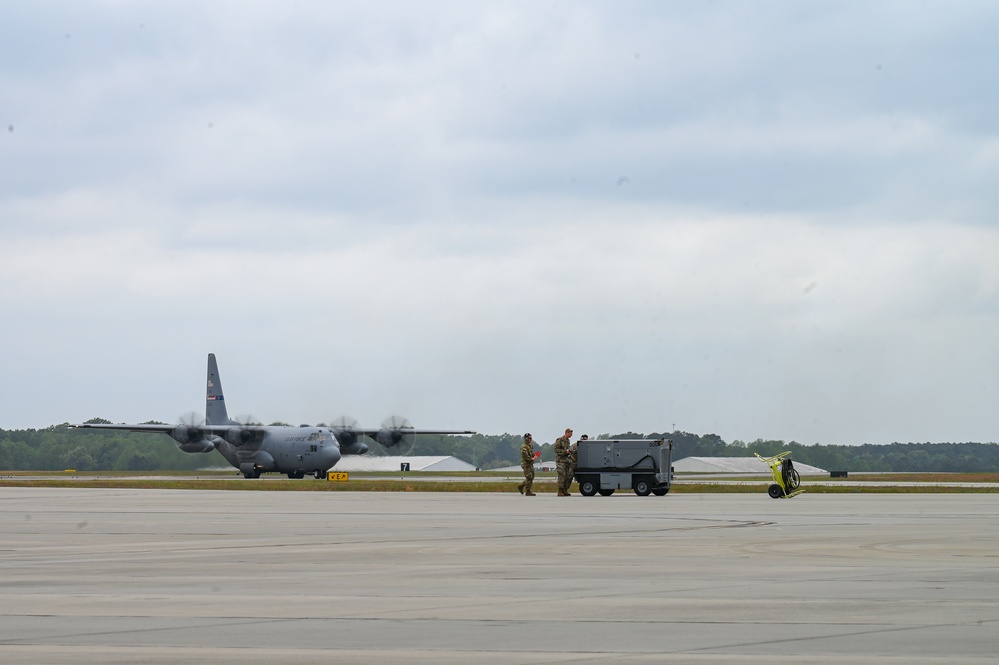 165th Airlift Wing Airmen deploy Logistical Support and a Tactical Airlift Package in Support of U.S. Air Forces Europe