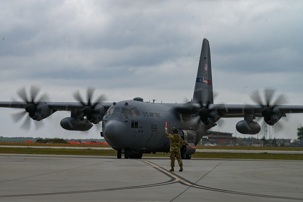 165th Airlift Wing Airmen deploy Logistical Support and a Tactical Airlift Package in Support of U.S. Air Forces Europe