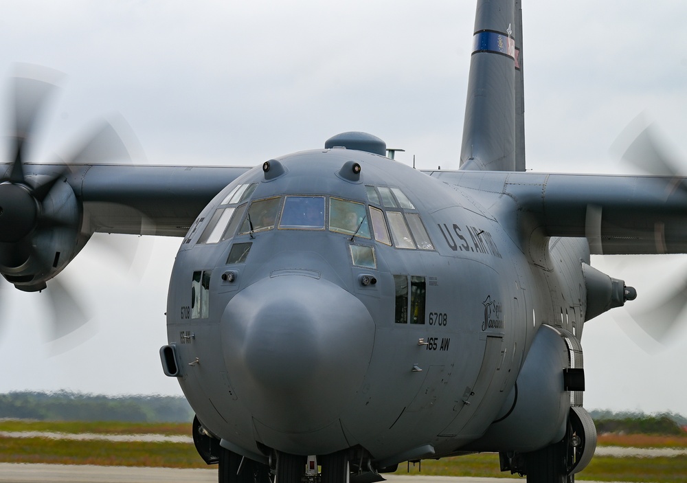 165th Airlift Wing Airmen deploy Logistical Support and a Tactical Airlift Package in Support of U.S. Air Forces Europe