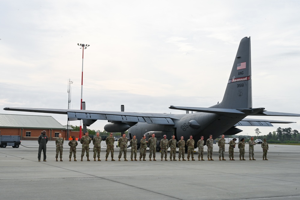 165th Airlift Wing deploys Logistical Support and a Tactical Airlift Package in Support of U.S. Air Forces Europe