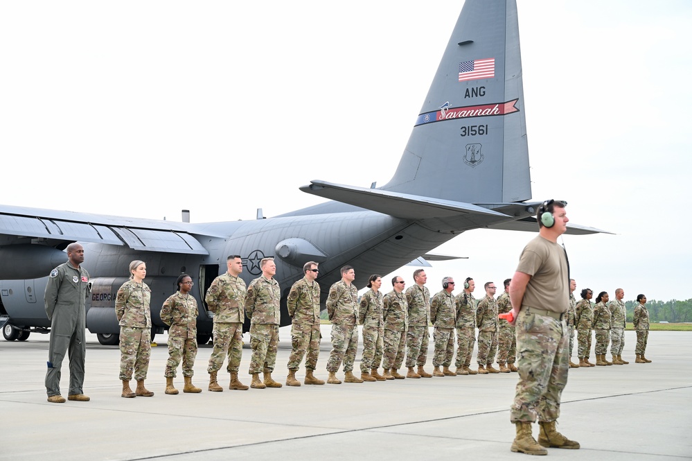 165th Airlift Wing Deploys Logistical Support and a Tactical Airlift Package in Support of U.S. Air Forces Europe