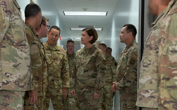 CMSAF JoAnne S. Bass visits 156th Wing