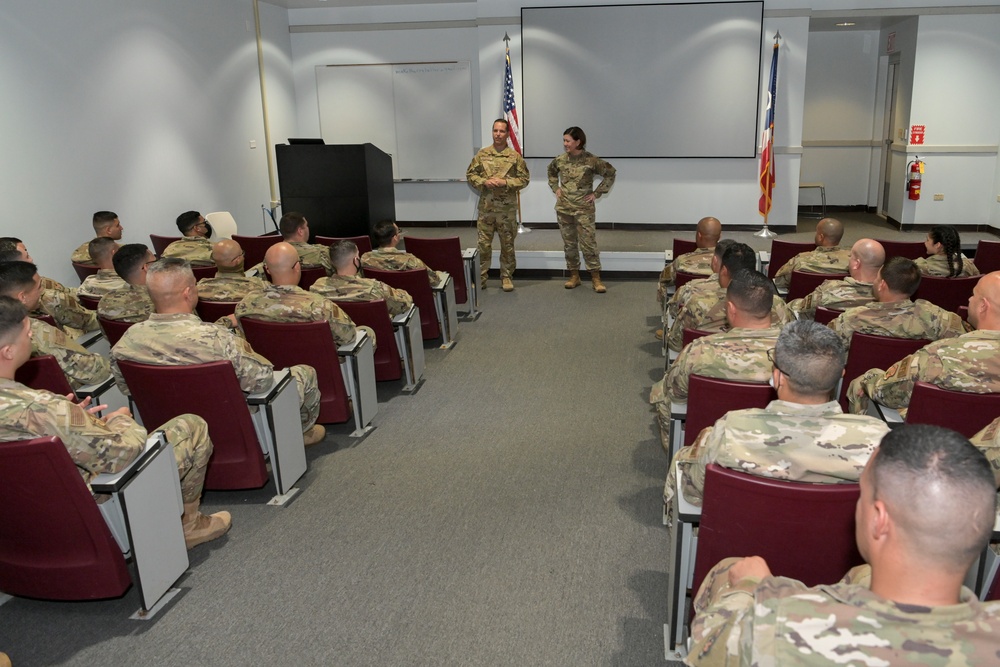 CMSAF JoAnne S. Bass visits 156th Wing