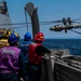 Gridley conducts a replenishment-at-sea with the Military Sealift Command fleet replenishment oiler USNS Rappahannock (T-AO 204)