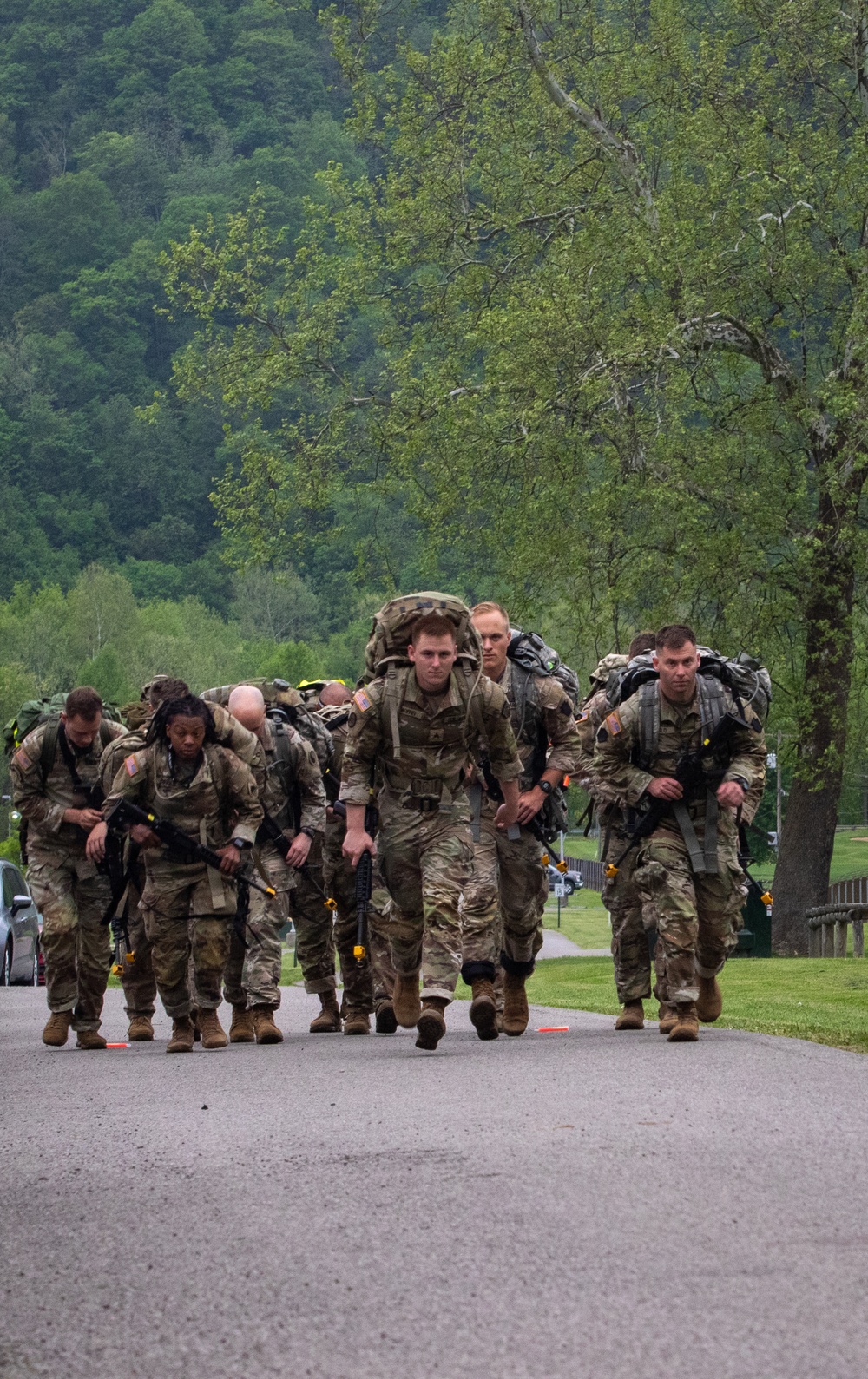 Soldiers compete in the National Guard Bureau Region 2 Best Warrior Competition