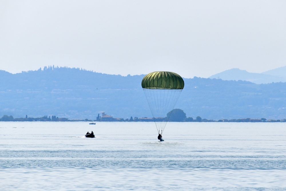 Airborne Water Operation at Lake Garda, May 19, 2022.