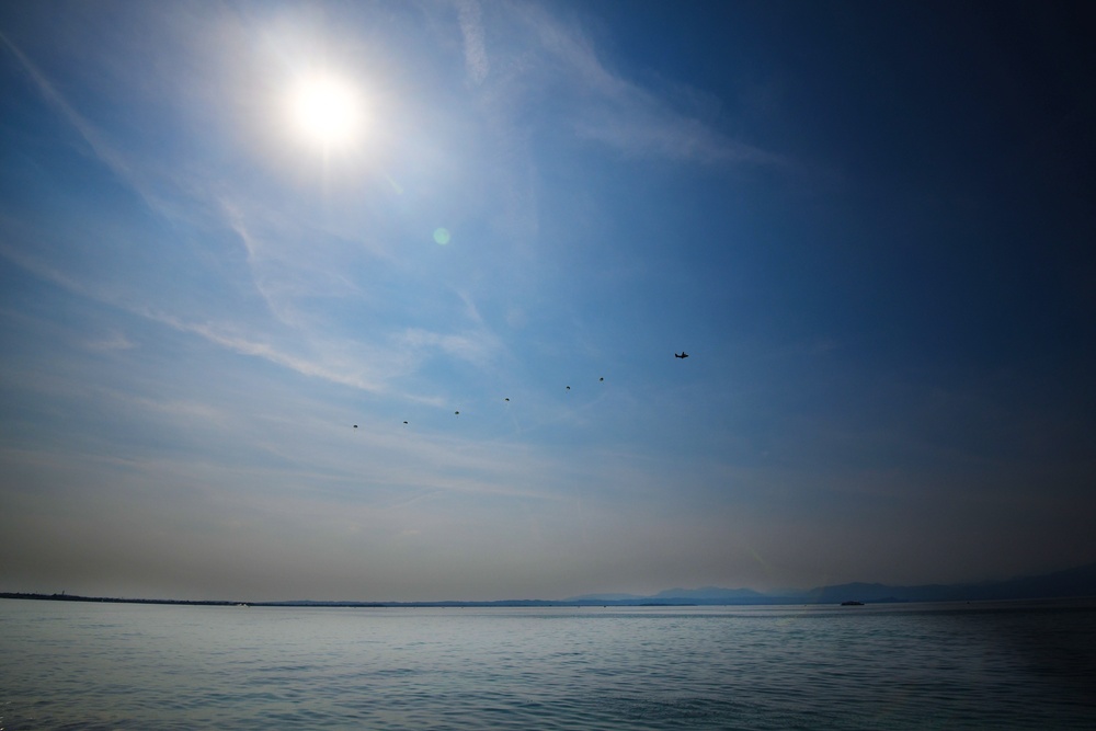 Airborne Water Operation at Lake Garda, May 19, 2022.