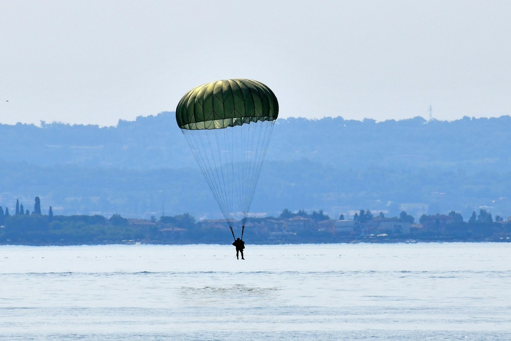 Airborne Water Operation at Lake Garda, May 19, 2022.