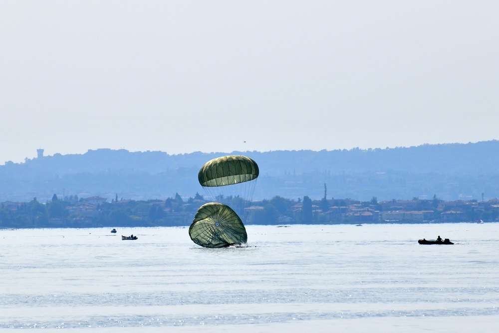 Airborne Water Operation at Lake Garda, May 19, 2022.