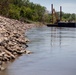 USACE Omaha District's Florence Bedrock Removal Project on the Missouri River