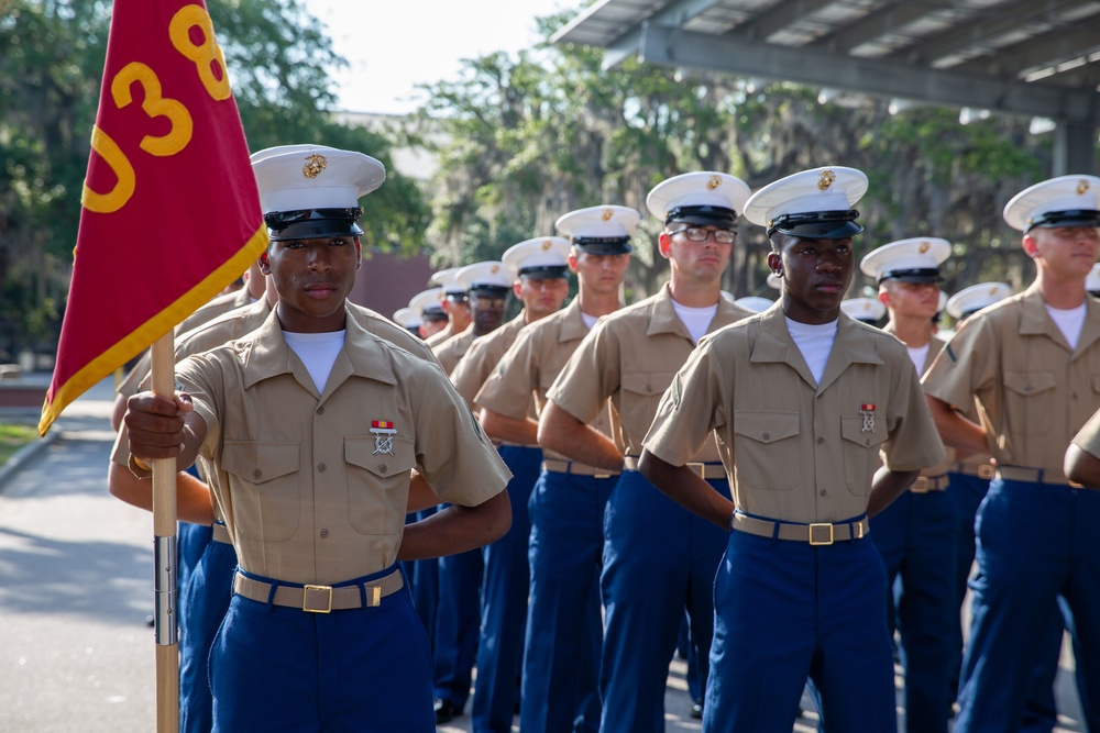Titusville native graduates as platoon honor graduate from Marine Corps Recruit Depot Parris Island