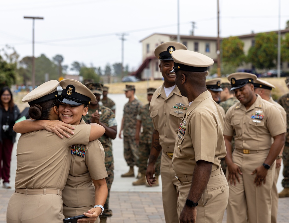 1st MLG Master Chief Promotion Ceremony