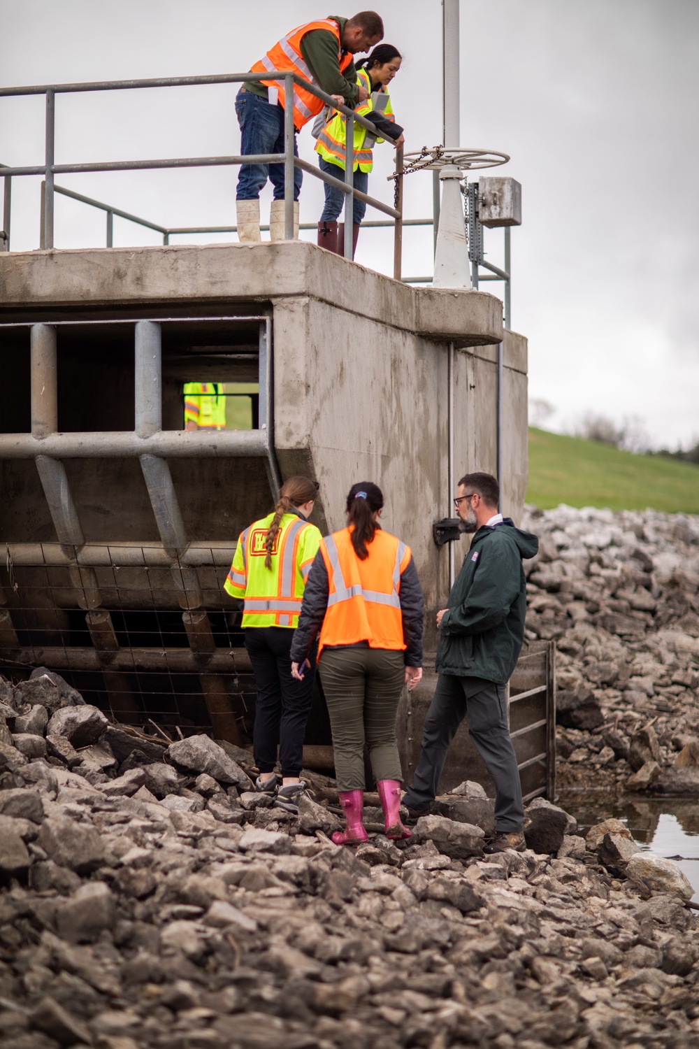 USACE Omaha District Conducts Periodic Dam Inspection of Salt Creek 8 Dam