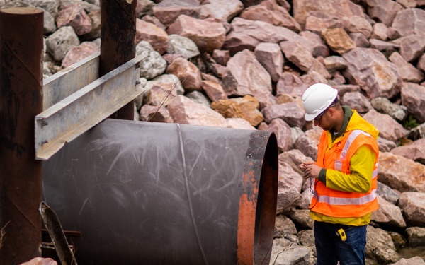USACE Omaha District Conducts Periodic Dam Inspection of Salt Creek 8 Dam