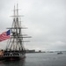 USS Constitution goes underway