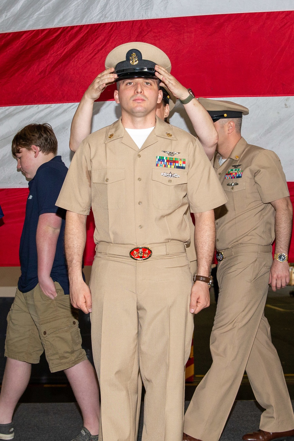 GRF Master Chief and Senior Chief Petty Officer pinning ceremony