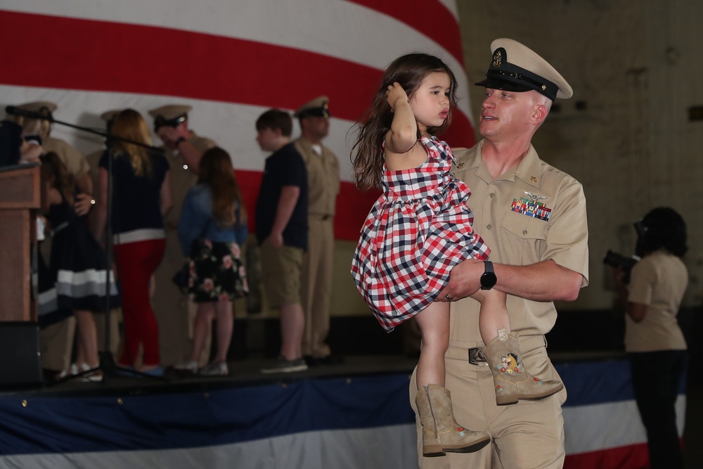 GRF Master Chief and Senior Chief Petty Officer pinning ceremony