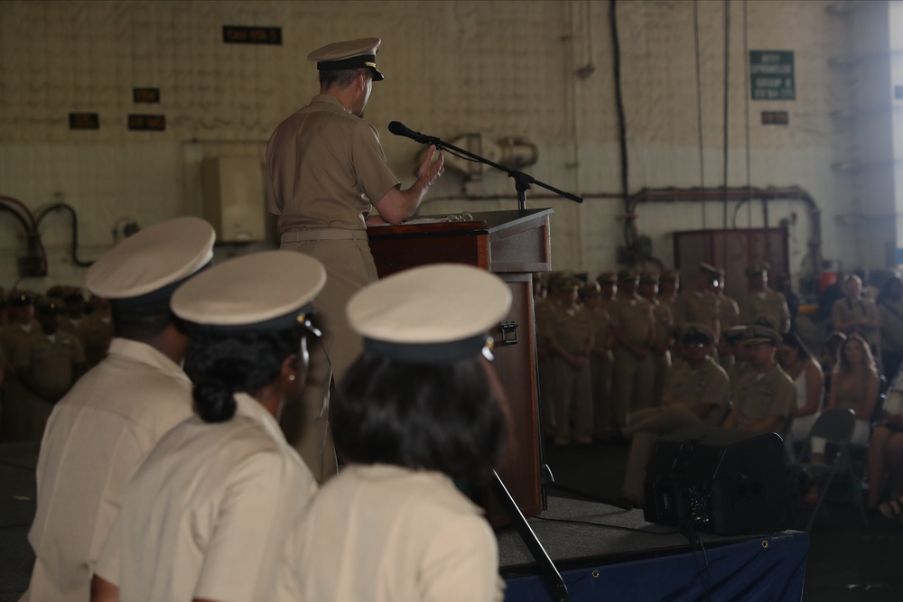 GRF Master Chief and Senior Chief Petty Officer pinning ceremony