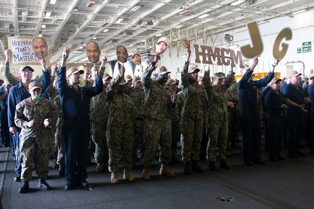 GRF Master Chief and Senior Chief Petty Officer pinning ceremony