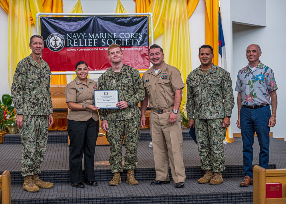 Navy-Marine Corps Relief Society awards ceremony