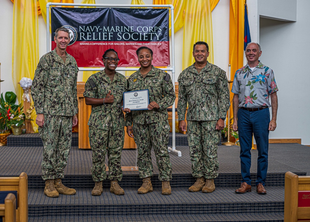 Navy-Marine Corps Relief Society awards ceremony