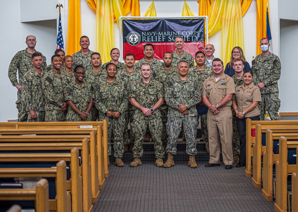 Navy-Marine Corps Relief Society awards ceremony