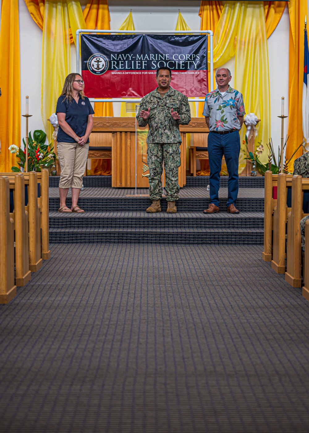 Navy-Marine Corps Relief Society awards ceremony