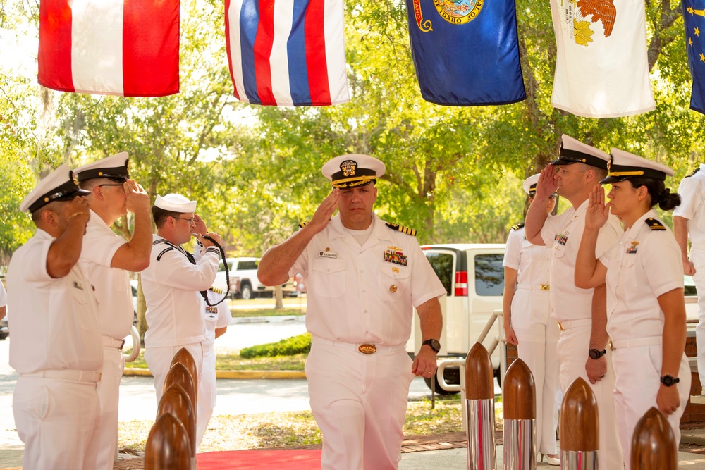 Homosassa Native Takes Command of USS Florida