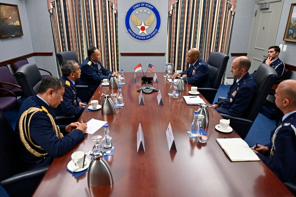 CSAF Brown meets Indonesian ACM Prasetyo
