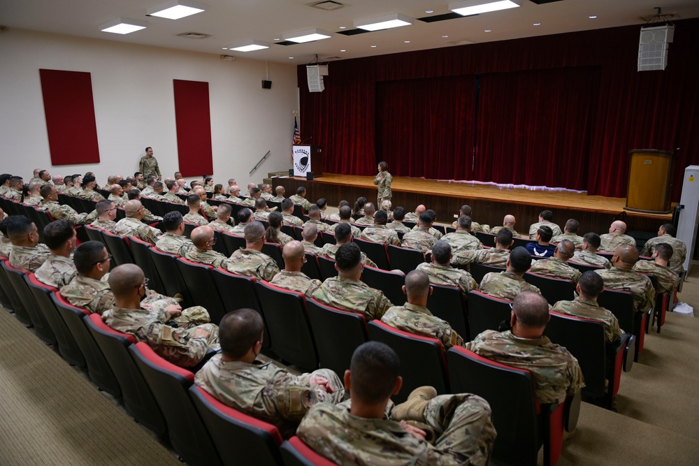 CMSAF JoAnne S. Bass visits 141st Air Control Squadron