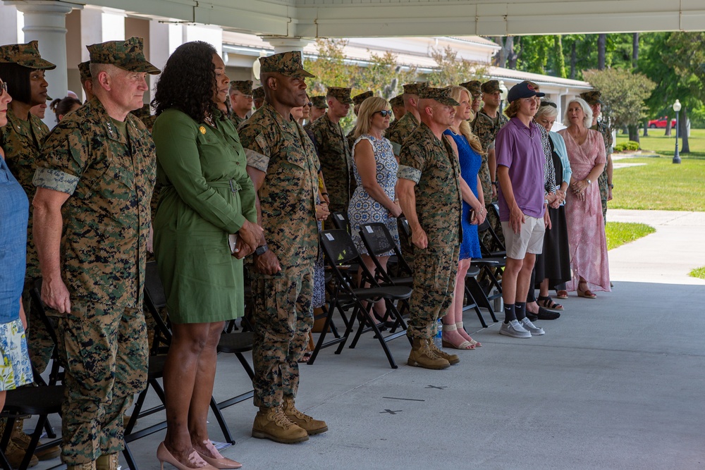 2d MEB Change of Command Ceremony