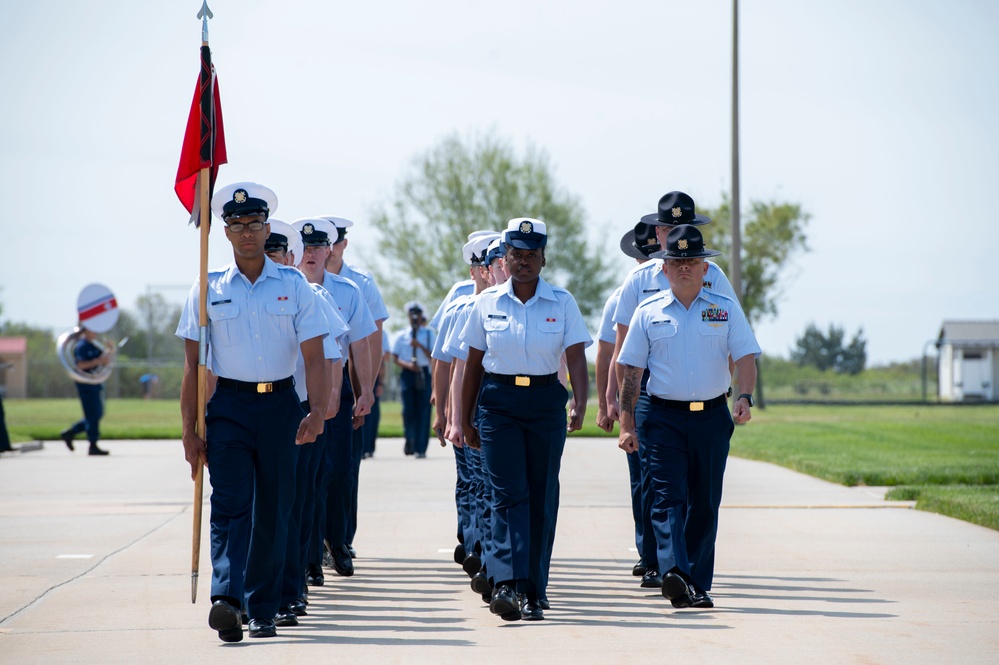 Recruit Company Bravo-202 Graduates Basic Training at U.S. Coast Guard Training Center Cape May