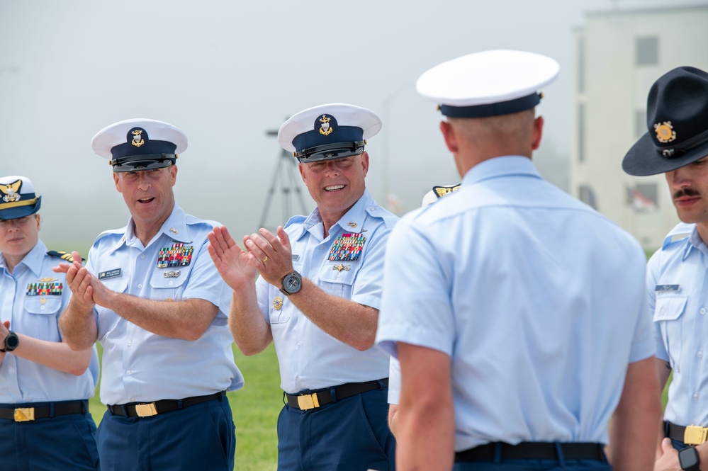 Recruit Company Bravo-202 Graduates Basic Training at U.S. Coast Guard Training Center Cape May