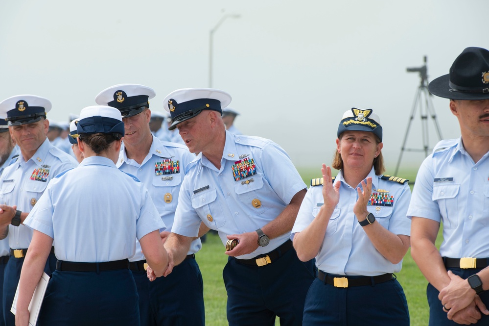 Recruit Company Bravo-202 Graduates Basic Training at U.S. Coast Guard Training Center Cape May