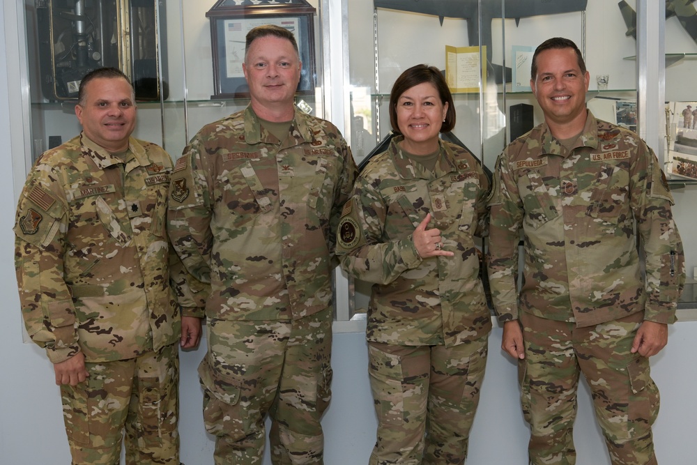 CMSAF JoAnne S. Bass visits 156th Wing