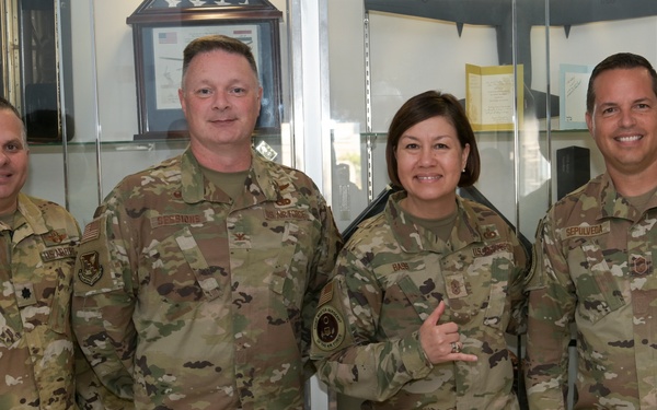 CMSAF JoAnne S. Bass visits 156th Wing