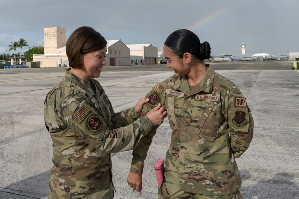 CMSAF JoAnne S. Bass visits 156th Wing