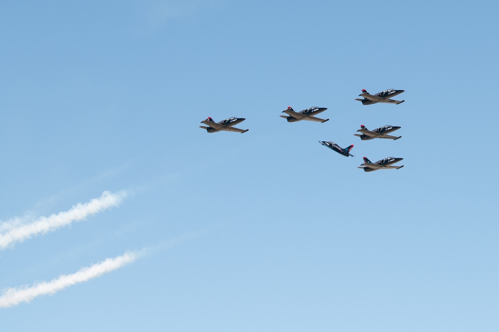 Travis AFB air show rehearsal