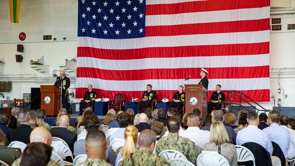 GHWB Change of Command
