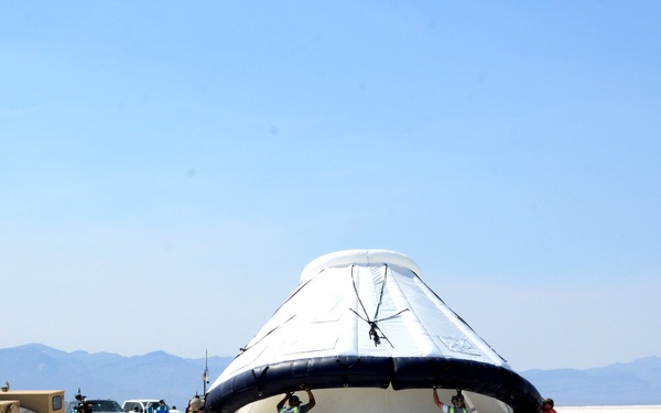White Sands Missile Range preps for the landing and recovery of the CST-100 Starliner spacecraft