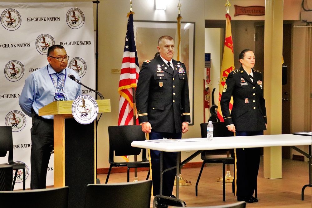 Fort McCoy, Ho-Chunk Nation renew agreement during special ceremony