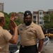Naval Museum hosts a reenlistment ceremony